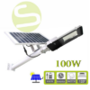 Farola con placa solar 100W Económica