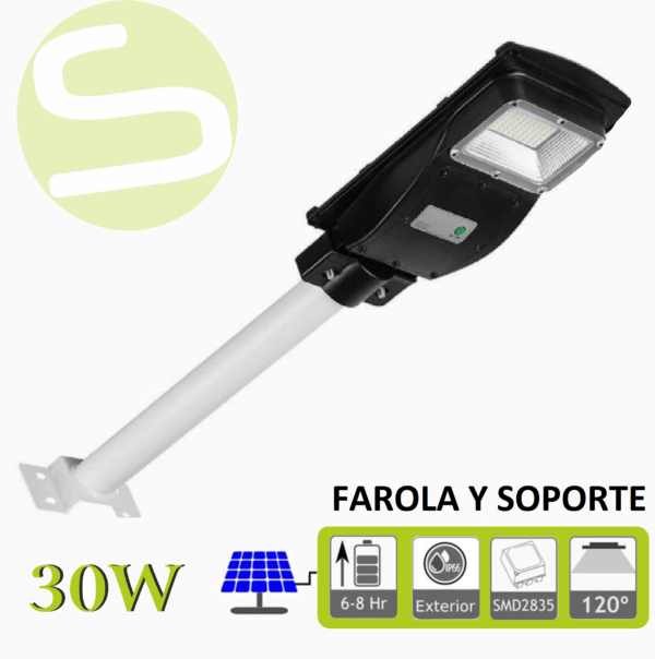 farola solar económica