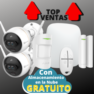 Alarma Ajax máxima protección para tu casa, Kit básico con pack duo Ezviz C3X