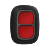 Doublebutton, botón de atraco inalámbrico Ajax Negro (AJ-DOUBLEBUTTON-B)