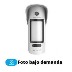 Detector de movimiento exterior con foto a demanda