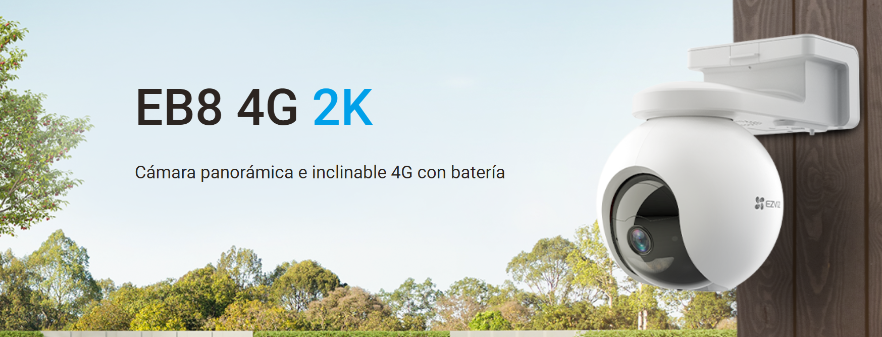 cámara 4G con batería